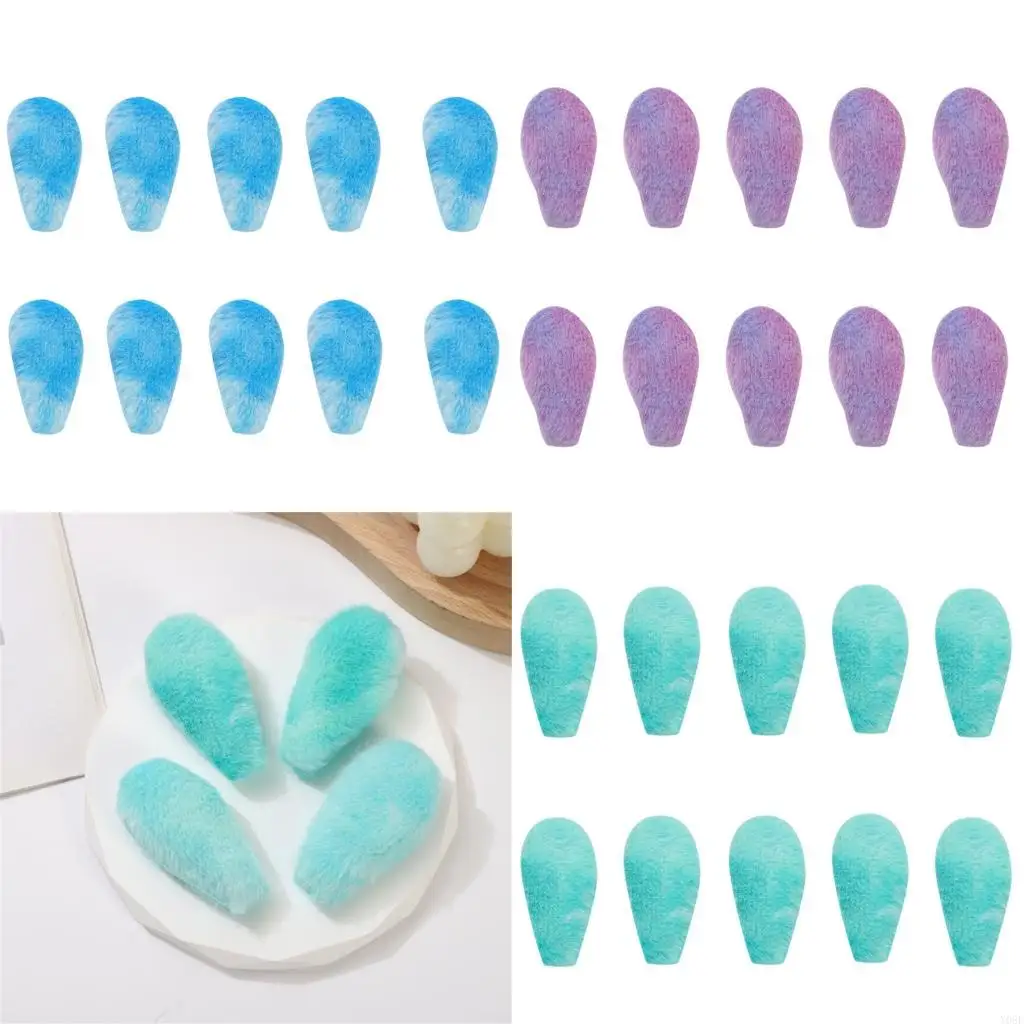 10Pcs Soft Furry Animal Ear Appliques Sewing Plush Ears for Handmade Stuffed Toy Y08E
10Pcs Soft Furry Animal Ear Appliques Sewing Plush Ears for Handmade Stuffed Toy Y08E
