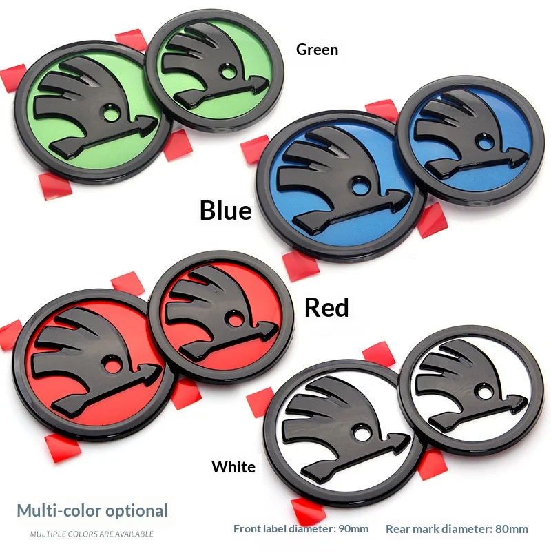 Skoda Black Grille Emblem 90MM & Trunk Badge 80MM, ABS, Multi-Color, Single Piece for Skoda Models
Skoda Black Grille Emblem 90MM & Trunk Badge 80MM, ABS, Multi-Color, Single Piece for Skoda Models