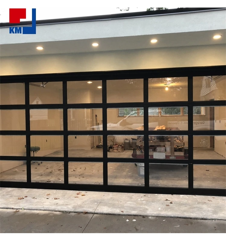 Custom Full View Aluminum Glass Garage Door, Frameless & Framed Clear Glass Residential Automatic Garage Door
Custom Full View Aluminum Glass Garage Door, Frameless & Framed Clear Glass Residential Automatic Garage Door