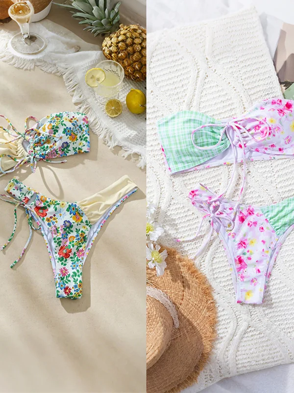 Новинка 2025, бикини на бретельках, сексуальный купальник с цветочным принтом, женский купальник из двух частей, бренд для четырех человек, товары для фанатов Fitn
Новинка 2025, бикини на бретельках, сексуальный купальник с цветочным принтом, женский купальник из двух частей, бренд для четырех человек, товары для фанатов Fitn