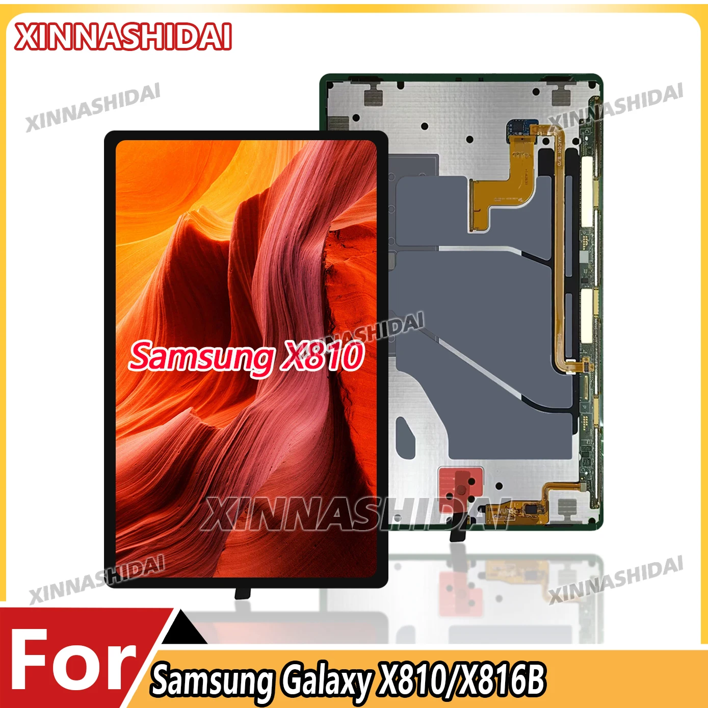 Brand-New 12.4" LCD Display Touch Screen Digitizer Assembly for Samsung Galaxy Tab S9 Plus (SM-X810/SM-X816B, Complete Adhesive
Brand-New 12.4" LCD Display Touch Screen Digitizer Assembly for Samsung Galaxy Tab S9 Plus (SM-X810/SM-X816B, Complete Adhesive