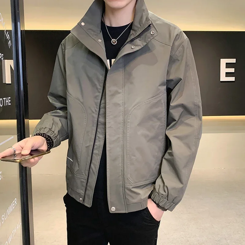Hot Sale 2023 New Fashion Jacket Men Clothes Trend College Slim Fit High-Quality Solid Color Fashion Sportswear Casual
Hot Sale 2023 New Fashion Jacket Men Clothes Trend College Slim Fit High-Quality Solid Color Fashion Sportswear Casual