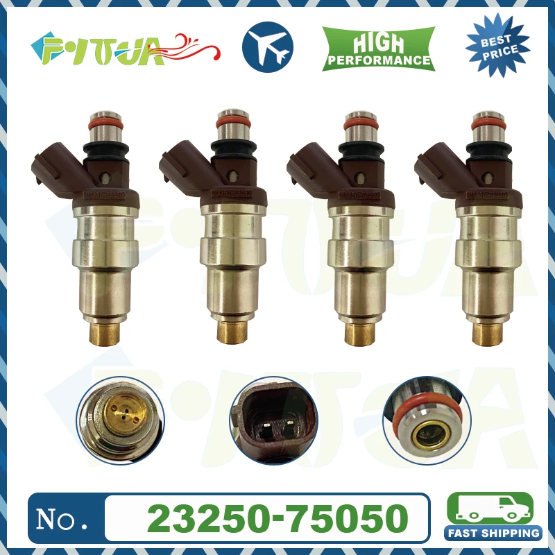 4pcs Fuel injector 23250-75050 For Toyota 4Runner T100 Tacoma Hilux Assy arts Car-styling 2.7l Automobiles Injection Bico Nozzle
4pcs Fuel injector 23250-75050 For Toyota 4Runner T100 Tacoma Hilux Assy arts Car-styling 2.7l Automobiles Injection Bico Nozzle