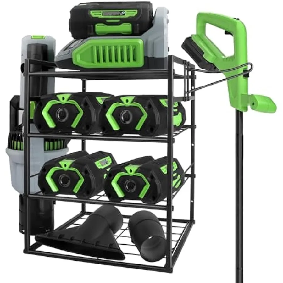 Lawn Power Tool Organizer Wall Drill Organizer Wall Mount for Leaf Blower and Weed Eater Power Tool Organizer Wall Mount 4 Batt
Lawn Power Tool Organizer Wall Drill Organizer Wall Mount for Leaf Blower and Weed Eater Power Tool Organizer Wall Mount 4 Batt