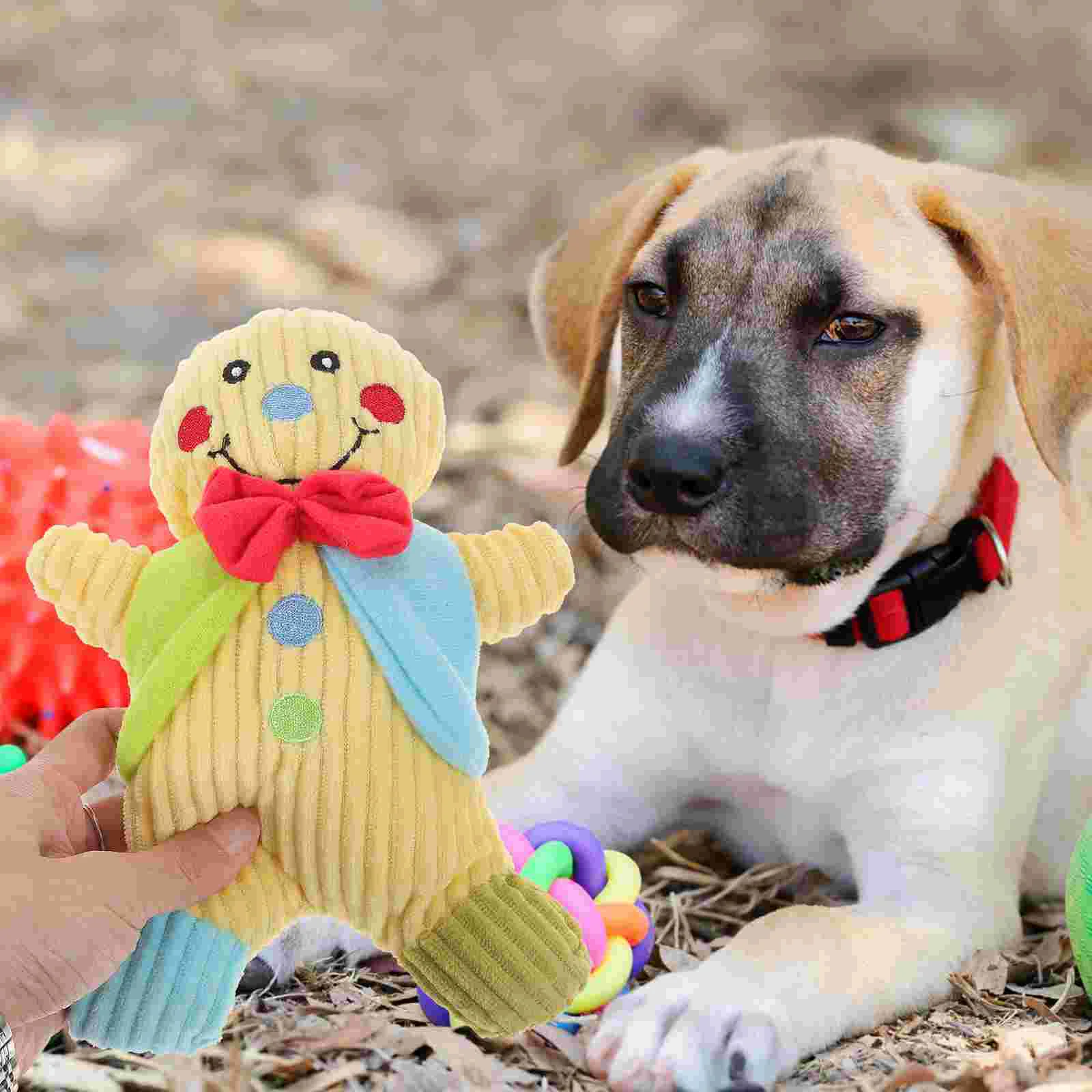 Gingerbread Man Toy Pet Playing Sound Molar Small Dog Toys The Puppy Teething Christmas Squeaky Plush
Gingerbread Man Toy Pet Playing Sound Molar Small Dog Toys The Puppy Teething Christmas Squeaky Plush