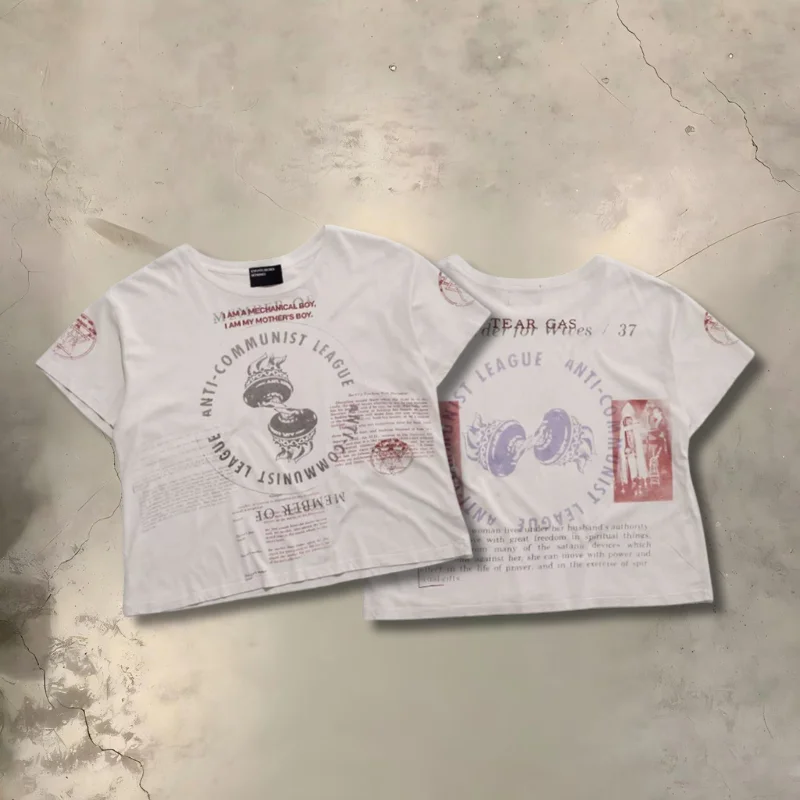 2026ss Summer Hip Hop Short Sleeve Tee Streetwear High Quality Men Woman Casual Round Neck Graphic T Shirts
2026ss Summer Hip Hop Short Sleeve Tee Streetwear High Quality Men Woman Casual Round Neck Graphic T Shirts