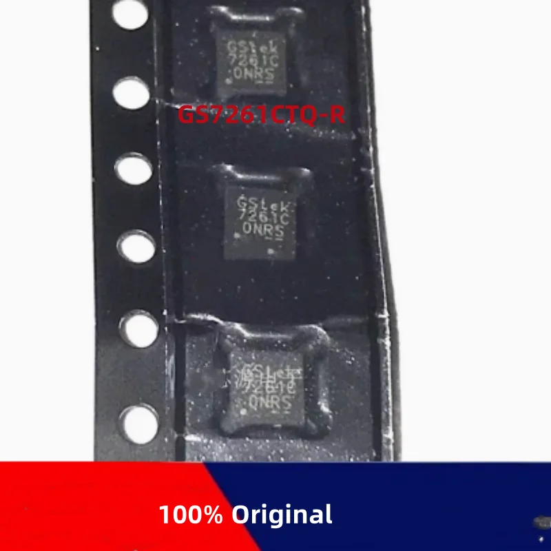 5PCS 100% New GS7261CTQ-R 7261C TQFN16 Brand New Original Chips ic
5PCS 100% New GS7261CTQ-R 7261C TQFN16 Brand New Original Chips ic