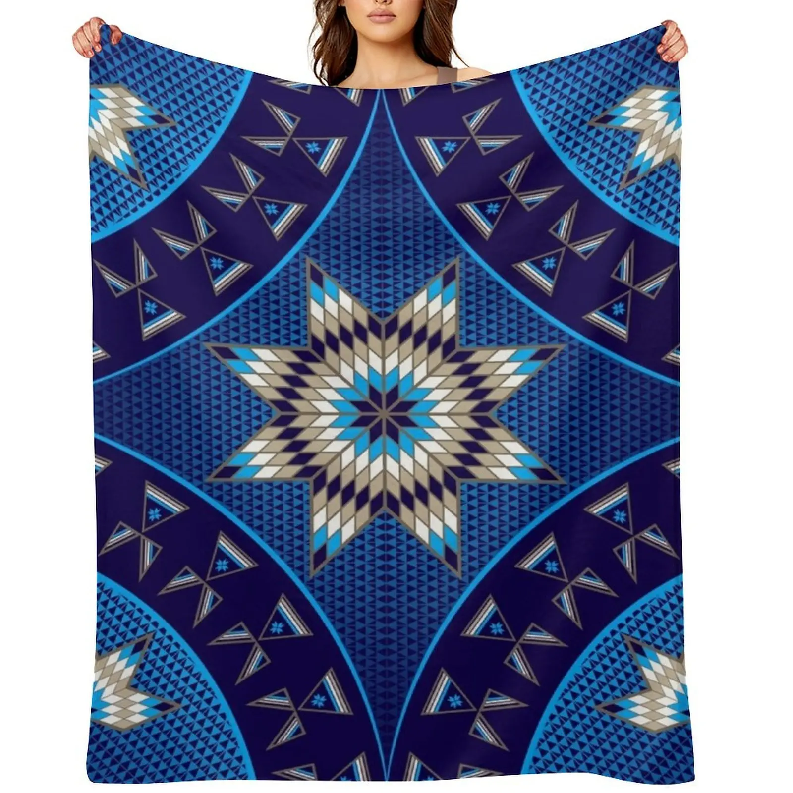 Morning Star with Tipi's (Blue) Throw Blanket Bed covers Hairys christmas gifts Blankets
Morning Star with Tipi's (Blue) Throw Blanket Bed covers Hairys christmas gifts Blankets