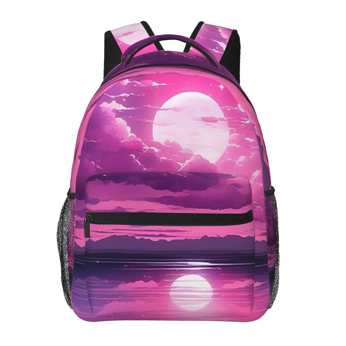 Pink Clouds Sky Large Sunset Glow Backpack Daypack Large Capacity Boys Girls BookBag Shoulder Bags for Men Women Kids School Bag
Pink Clouds Sky Large Sunset Glow Backpack Daypack Large Capacity Boys Girls BookBag Shoulder Bags for Men Women Kids School Bag