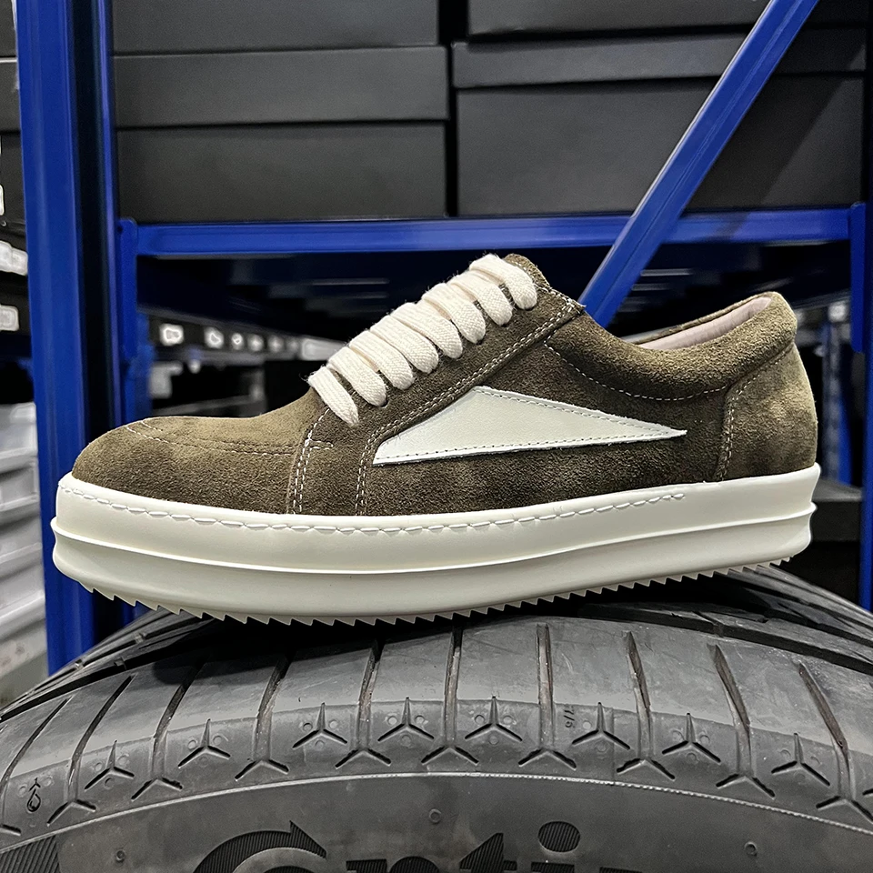 Men Casual Shoe Brand Brown Suede Low Top Shoes High Quality Cowhide Ro Luxury Black Leather Tainers Summer Flat Women Sneakers
Men Casual Shoe Brand Brown Suede Low Top Shoes High Quality Cowhide Ro Luxury Black Leather Tainers Summer Flat Women Sneakers
