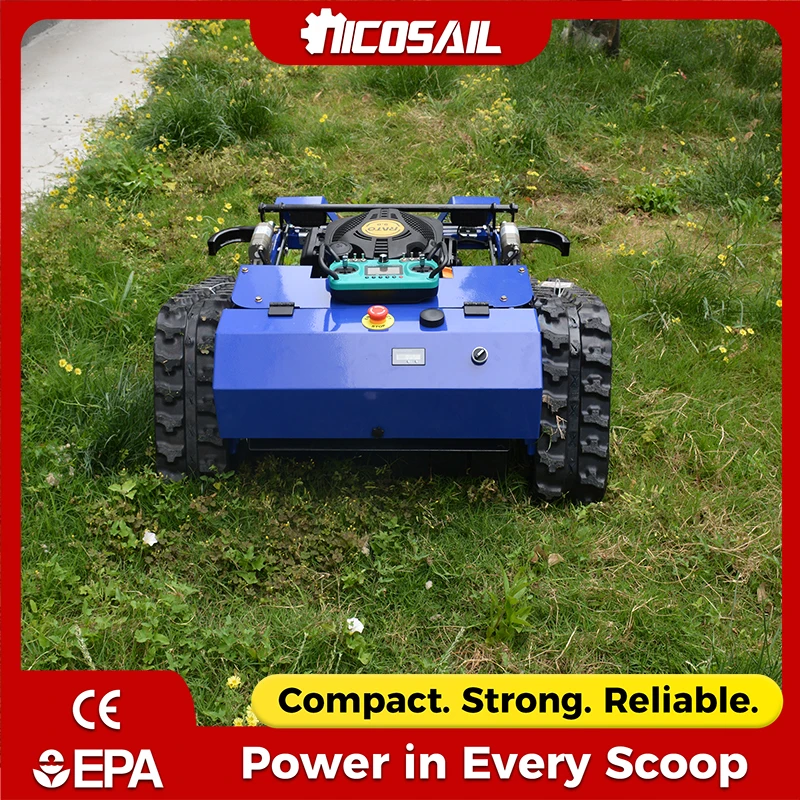 Custom QL500 Gas Remote Mower, 1.2L Fuel Tank, Tool-Free Blade Replacement, CE Approved, Anti-Slip European Farm & Slope
Custom QL500 Gas Remote Mower, 1.2L Fuel Tank, Tool-Free Blade Replacement, CE Approved, Anti-Slip European Farm & Slope