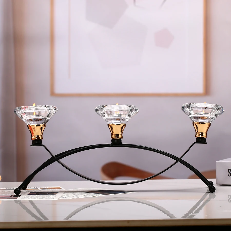 1pc 3 Arms Black Metal Candle Holder Votive Candle Holder Candelabra, Vintage Candlestick for Table Centerpiece Wedding Birthday
1pc 3 Arms Black Metal Candle Holder Votive Candle Holder Candelabra, Vintage Candlestick for Table Centerpiece Wedding Birthday