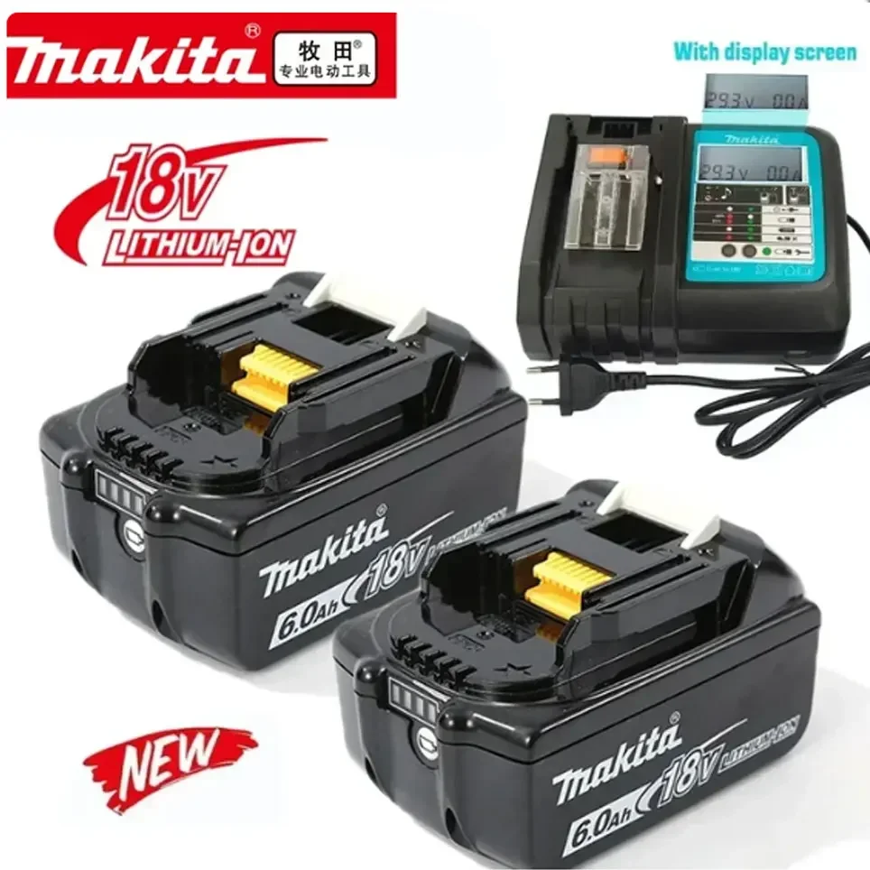 Original makita Battery BL1860 BL1850B BL1850 BL1840 BL1830 screwdriver battery & charger 18v Replacement Power Tool Batteries
Original makita Battery BL1860 BL1850B BL1850 BL1840 BL1830 screwdriver battery & charger 18v Replacement Power Tool Batteries
