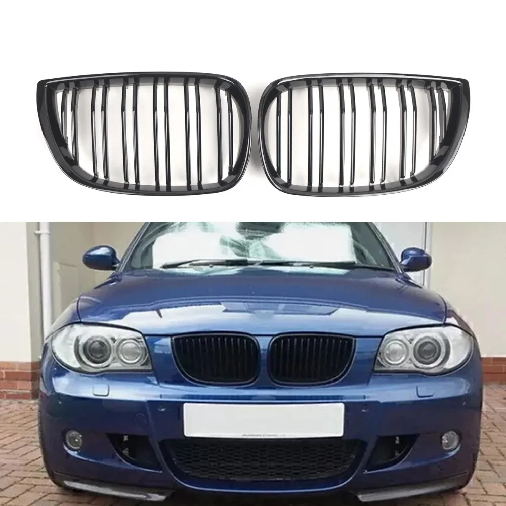 1Pair Car Front Bumper Kidney Grille Gloss Black Double Line Sport Grill Replace Fit BMW 1 Series E87 Pre LCI 2004 - 2007
1Pair Car Front Bumper Kidney Grille Gloss Black Double Line Sport Grill Replace Fit BMW 1 Series E87 Pre LCI 2004 - 2007