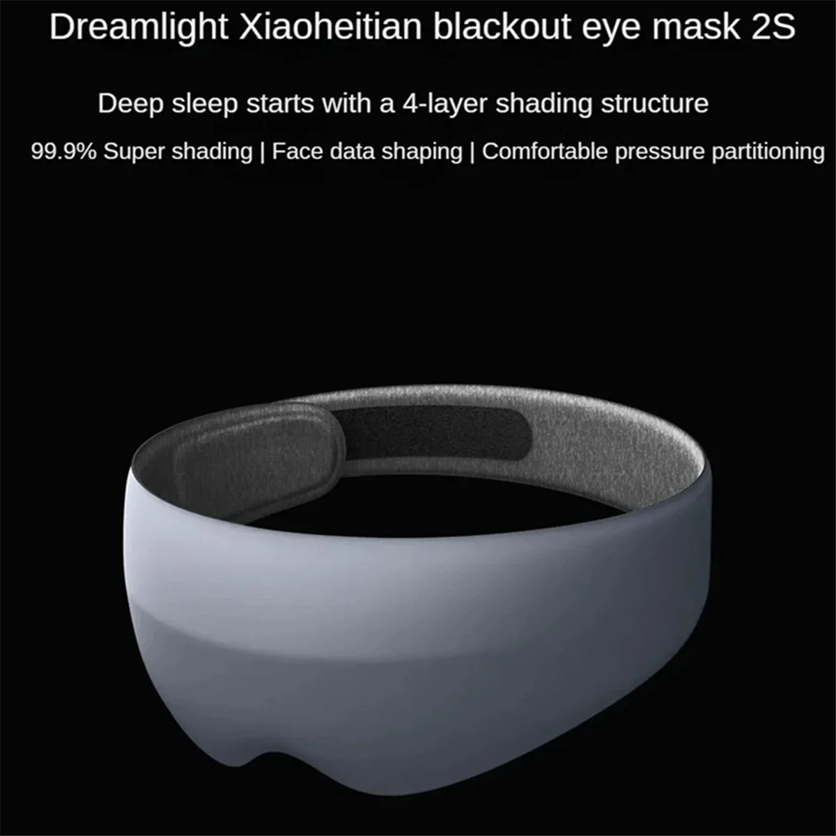 A25P For Xiaomi Dreamlight Shading Eye Mask 2S Generation Full Relaxing Sleeping Mask Block Out Light Portable Gray
A25P For Xiaomi Dreamlight Shading Eye Mask 2S Generation Full Relaxing Sleeping Mask Block Out Light Portable Gray