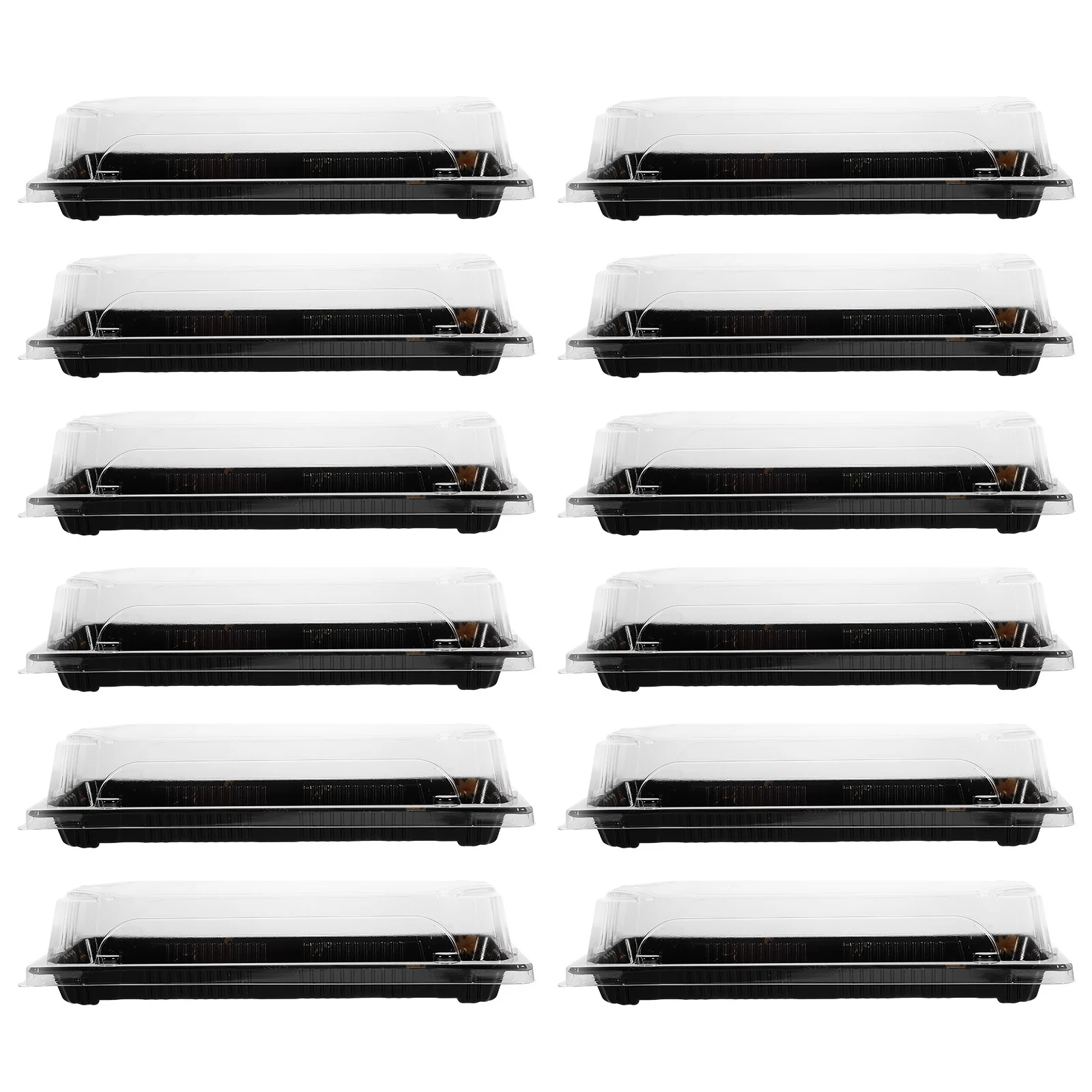 20Pcs Disposable Sushi Packing Box Plastic Food Container Heat Preservation Eco Friendly Suitable for Restaurants Takeout Boxes
20Pcs Disposable Sushi Packing Box Plastic Food Container Heat Preservation Eco Friendly Suitable for Restaurants Takeout Boxes