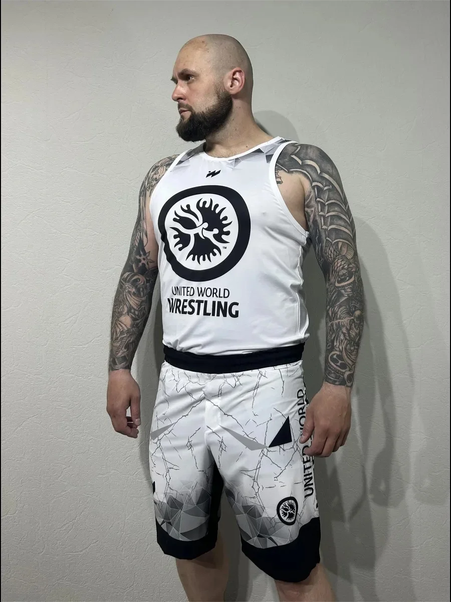 2026 New United World Wrestling Men Tank Top Shorts Set Quick Dry Breathable Training Suit for Wrestling Gym Summer
2026 New United World Wrestling Men Tank Top Shorts Set Quick Dry Breathable Training Suit for Wrestling Gym Summer