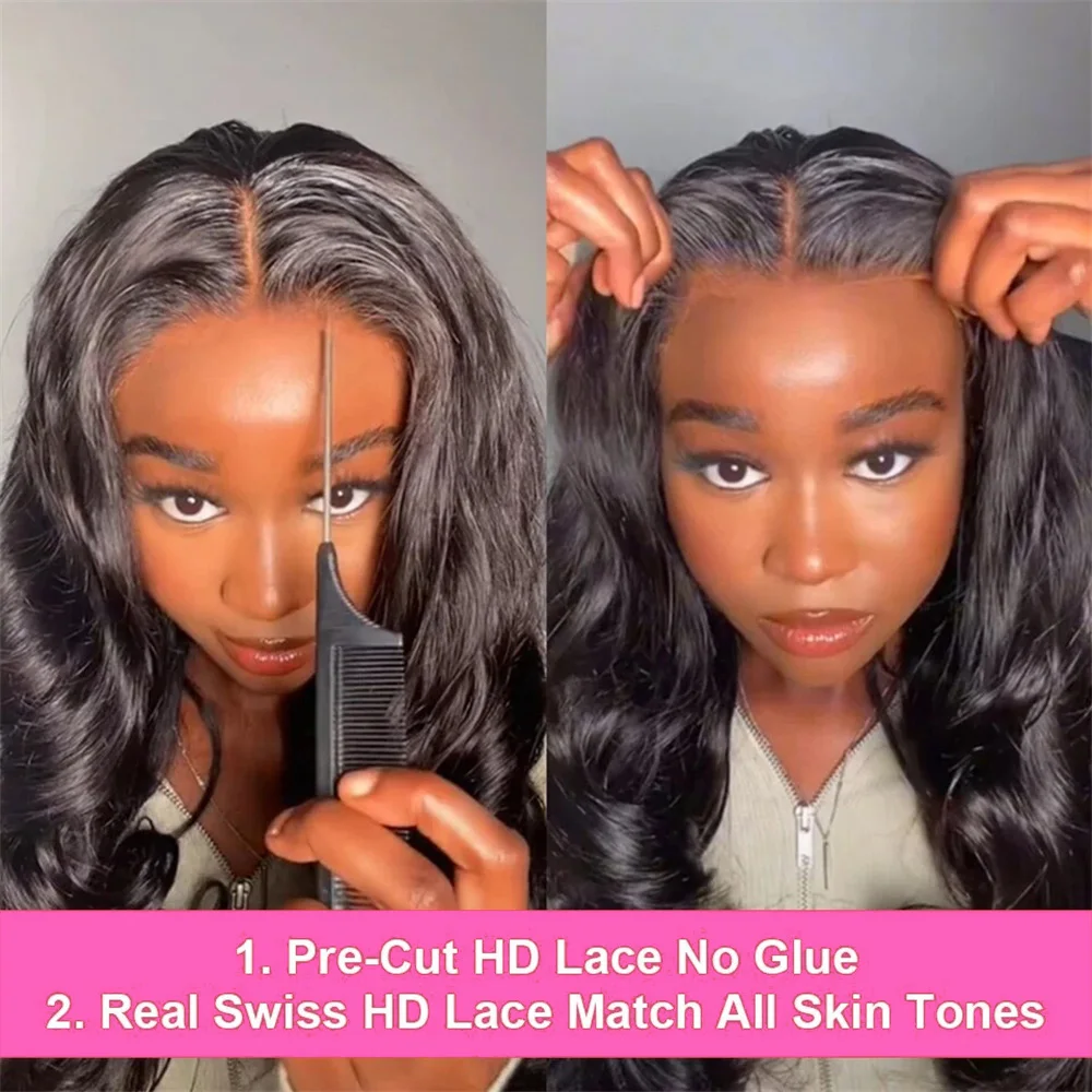Body Wave Glueless 7x5 Lace Wig Human Hair Ready To Wear And Go PrePlucked For Women Precut 6x4 Hd Lace Front Wigs On Sale
Body Wave Glueless 7x5 Lace Wig Human Hair Ready To Wear And Go PrePlucked For Women Precut 6x4 Hd Lace Front Wigs On Sale