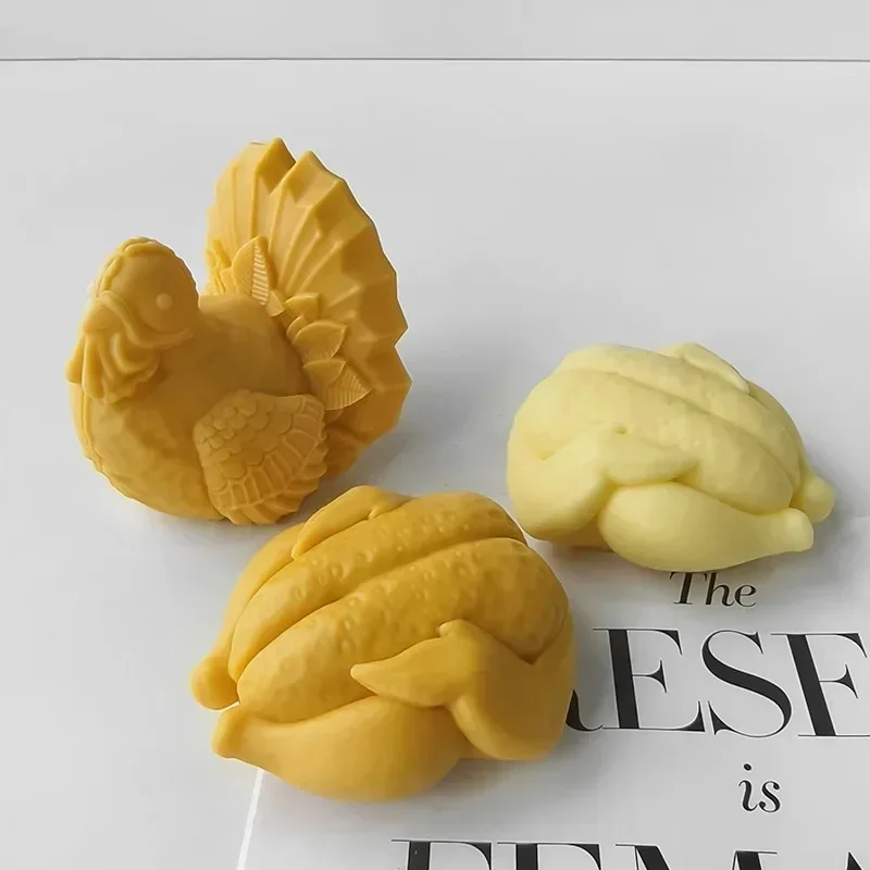 Turkey Silicone Mold DIY Roast Chicken Candle Plaster Mould Thanksgiving Day Cock Handmade Soap Candles Molds
Turkey Silicone Mold DIY Roast Chicken Candle Plaster Mould Thanksgiving Day Cock Handmade Soap Candles Molds