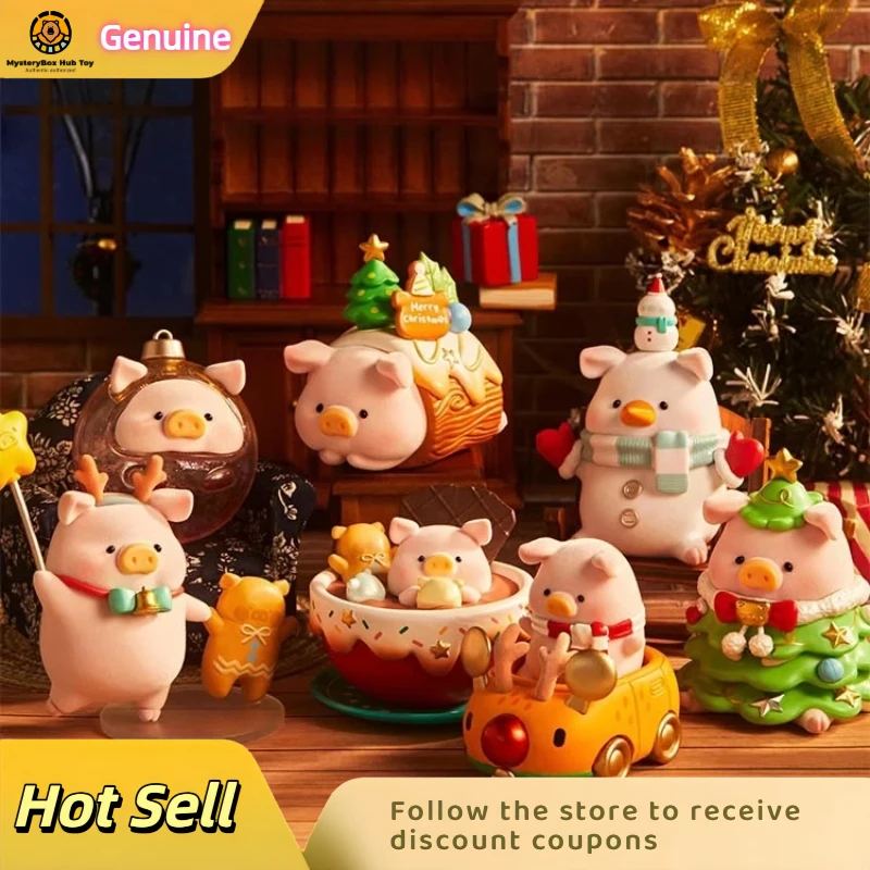 Genuine Lulu The Piggy Christmas Town Series Blind Box Collectible Model Ornaments Anime Figures Kawaii Desktop Birthday Gift
Genuine Lulu The Piggy Christmas Town Series Blind Box Collectible Model Ornaments Anime Figures Kawaii Desktop Birthday Gift