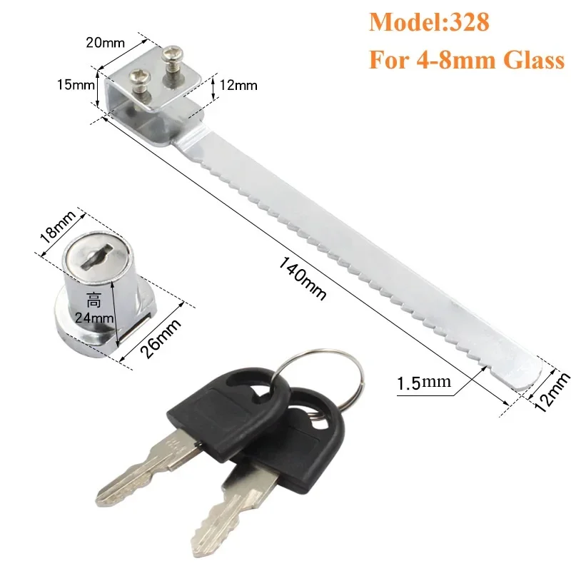 4Pcs Chrome Cabinet Sliding Glass Door Ratchet Lock For Display Showcase Wine Cupboard Bookshelves
4Pcs Chrome Cabinet Sliding Glass Door Ratchet Lock For Display Showcase Wine Cupboard Bookshelves