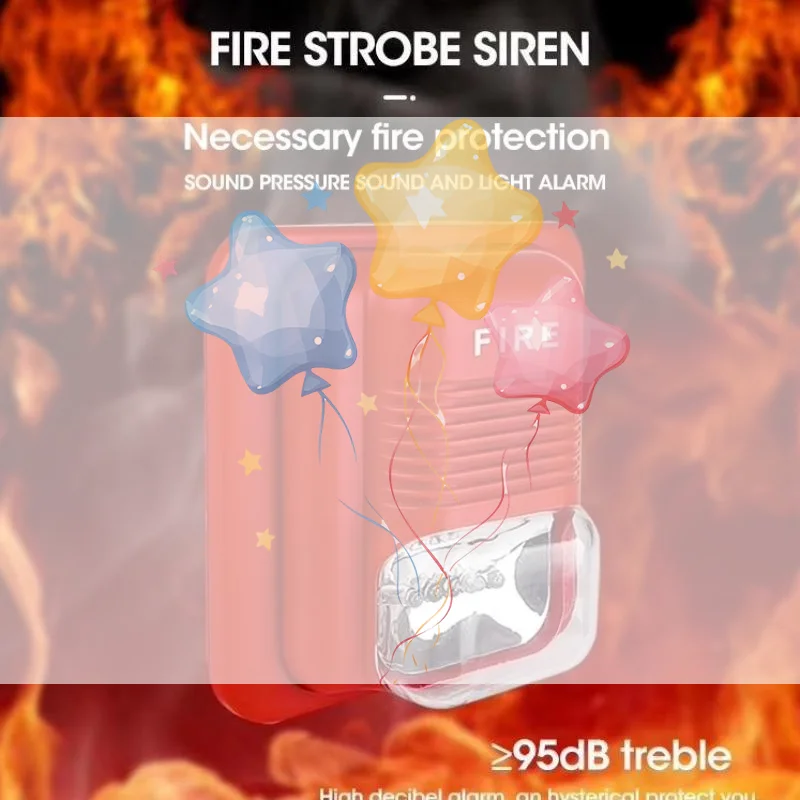1Pcs Sound & Strobe Alert Security System 12V 24V Fire Alarm Warning Strobe Siren Horn For Home Office Hotel Restaurant
1Pcs Sound & Strobe Alert Security System 12V 24V Fire Alarm Warning Strobe Siren Horn For Home Office Hotel Restaurant