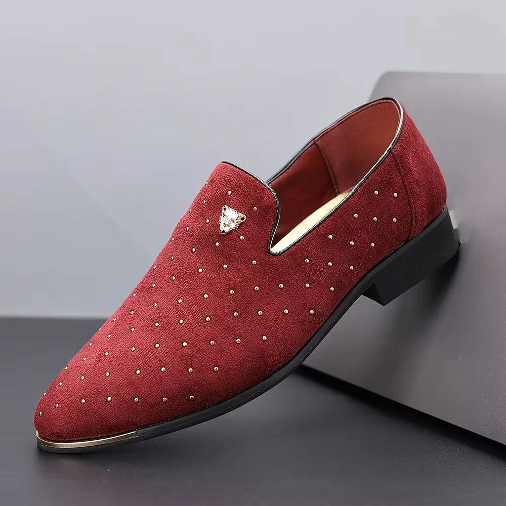 Luxury Men Dress Shoes Suede Men Casual Shoes Elegant Comfortable Loafers Designer Business Leather Shoes for Men Zapatos Hombre
Luxury Men Dress Shoes Suede Men Casual Shoes Elegant Comfortable Loafers Designer Business Leather Shoes for Men Zapatos Hombre
