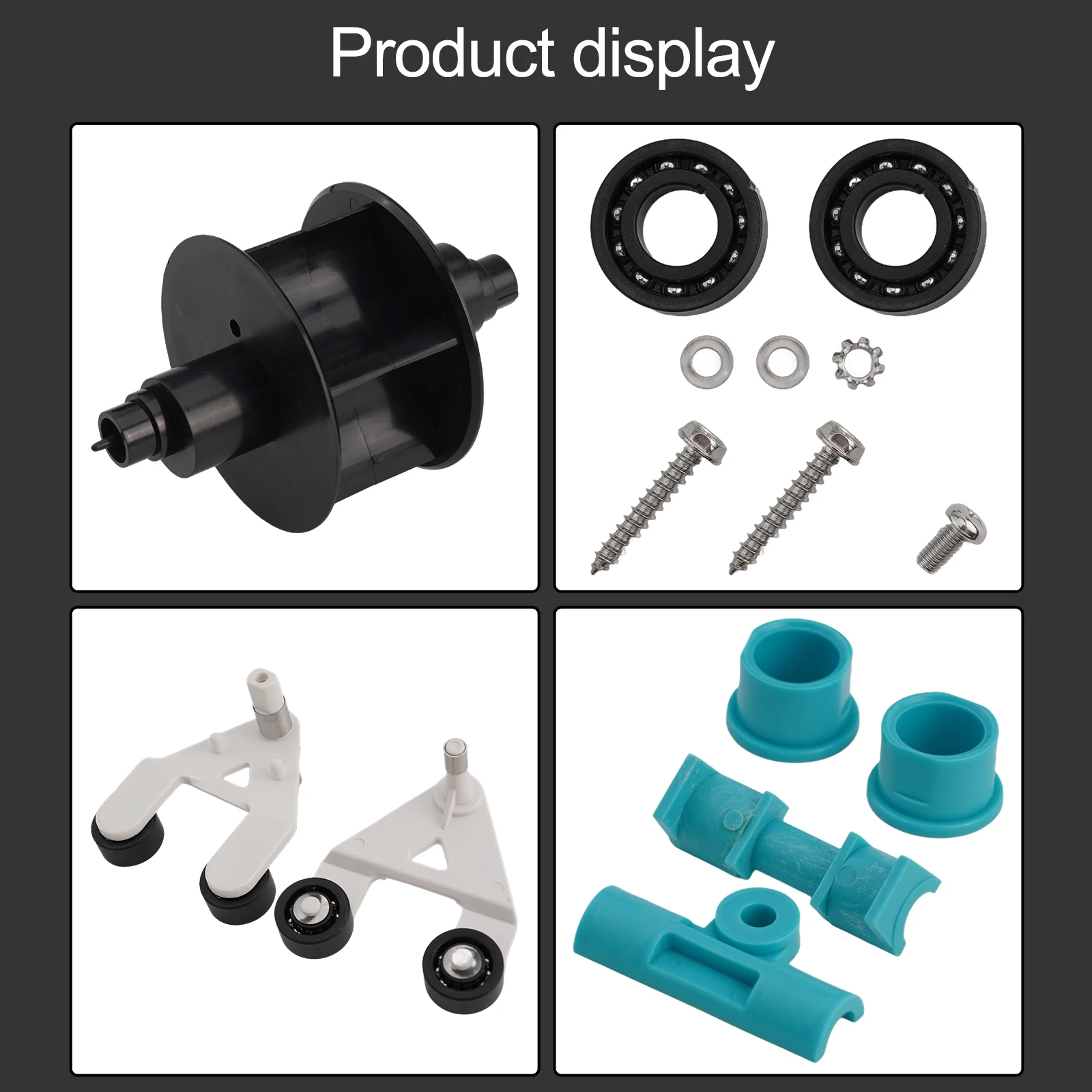 Pool Vac A-Frame Turbine Kit Replacement AXV621DAT Main Turbine & Bearings A-frames & Bushings Saddle Keeper
Pool Vac A-Frame Turbine Kit Replacement AXV621DAT Main Turbine & Bearings A-frames & Bushings Saddle Keeper