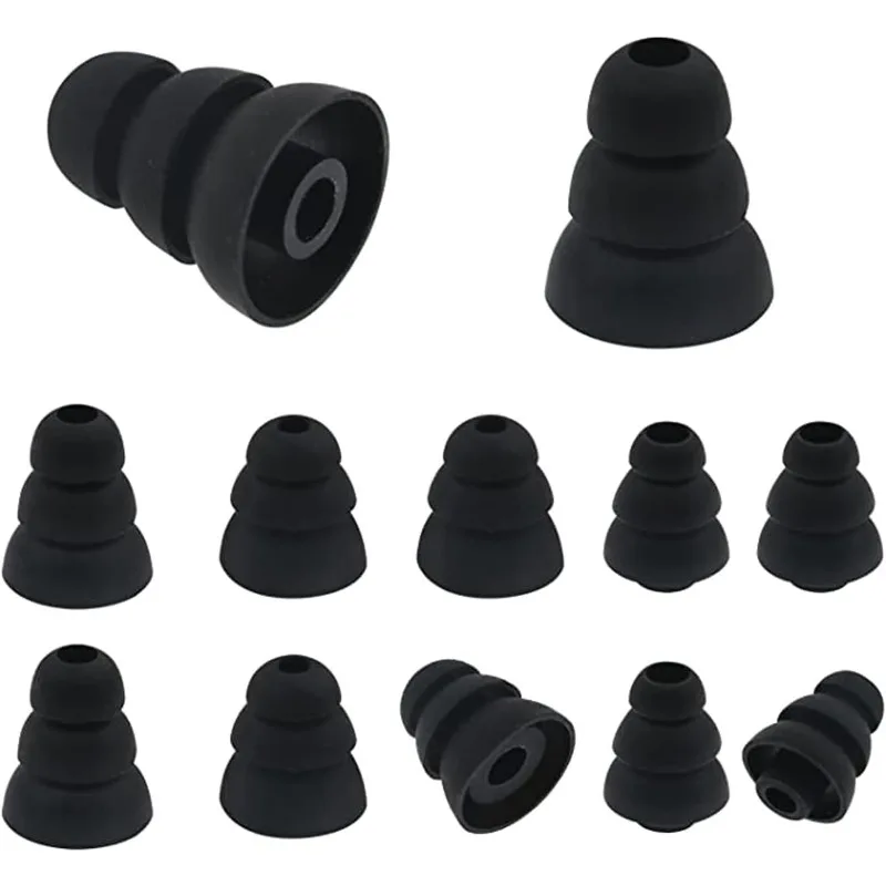 For 6pcs S/M/L Size Noise Isolate Silicone Cushion Ear Bud Tips with 4mm Connector Hole, Fit for Most in Ear Earphone
For 6pcs S/M/L Size Noise Isolate Silicone Cushion Ear Bud Tips with 4mm Connector Hole, Fit for Most in Ear Earphone