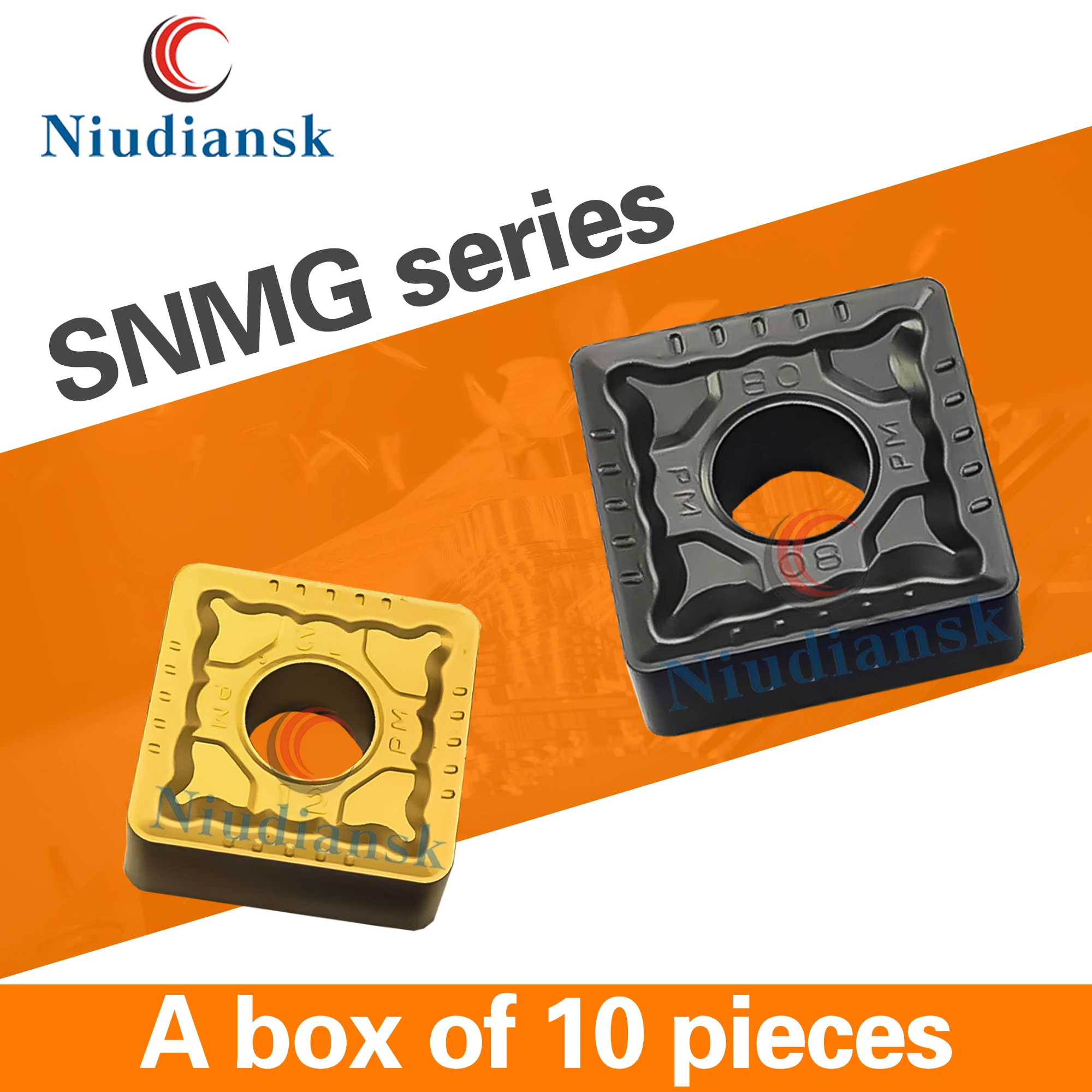 Твердосплавные токарные пластины SNMG150608 PM, SNMG190612-DR, SNMG150612-DM для наружной обработки на станках с ЧПУ, серия SNMG
Твердосплавные токарные пластины SNMG150608 PM, SNMG190612-DR, SNMG150612-DM для наружной обработки на станках с ЧПУ, серия SNMG
