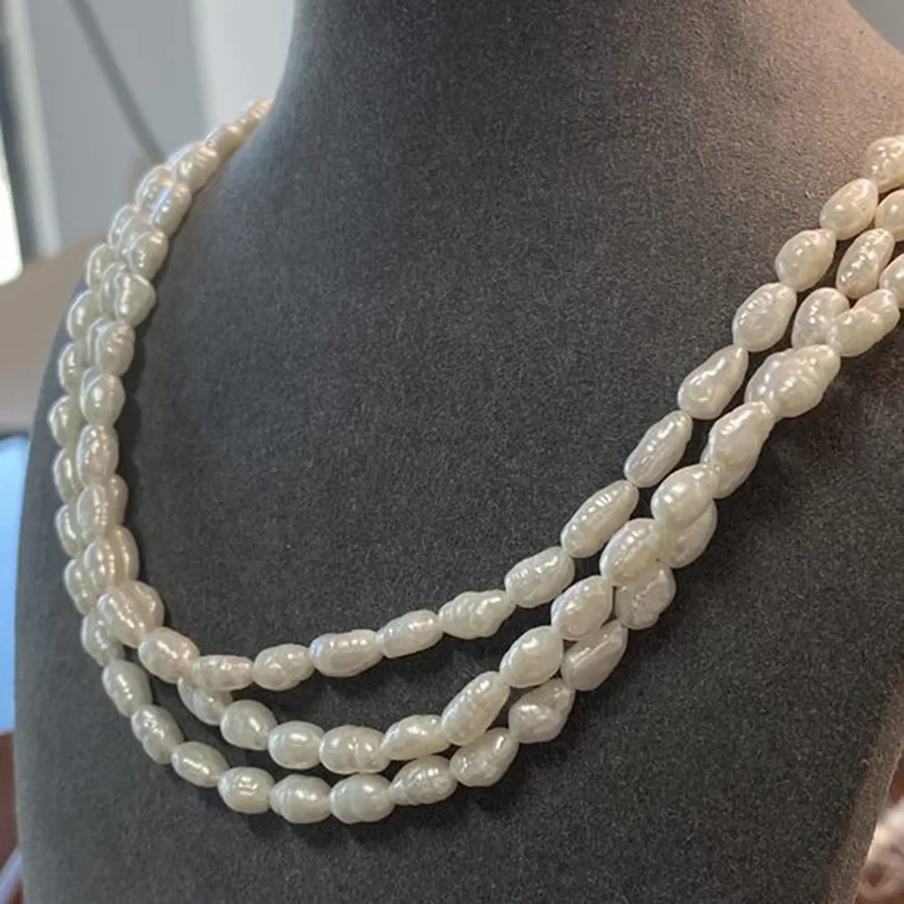 4-5mm Natural Freshwater Pearl Rice-Shaped Bead Jewelry Make DIY Necklace Bracelet Accessories Wedding Women Factory Wholesale
4-5mm Natural Freshwater Pearl Rice-Shaped Bead Jewelry Make DIY Necklace Bracelet Accessories Wedding Women Factory Wholesale