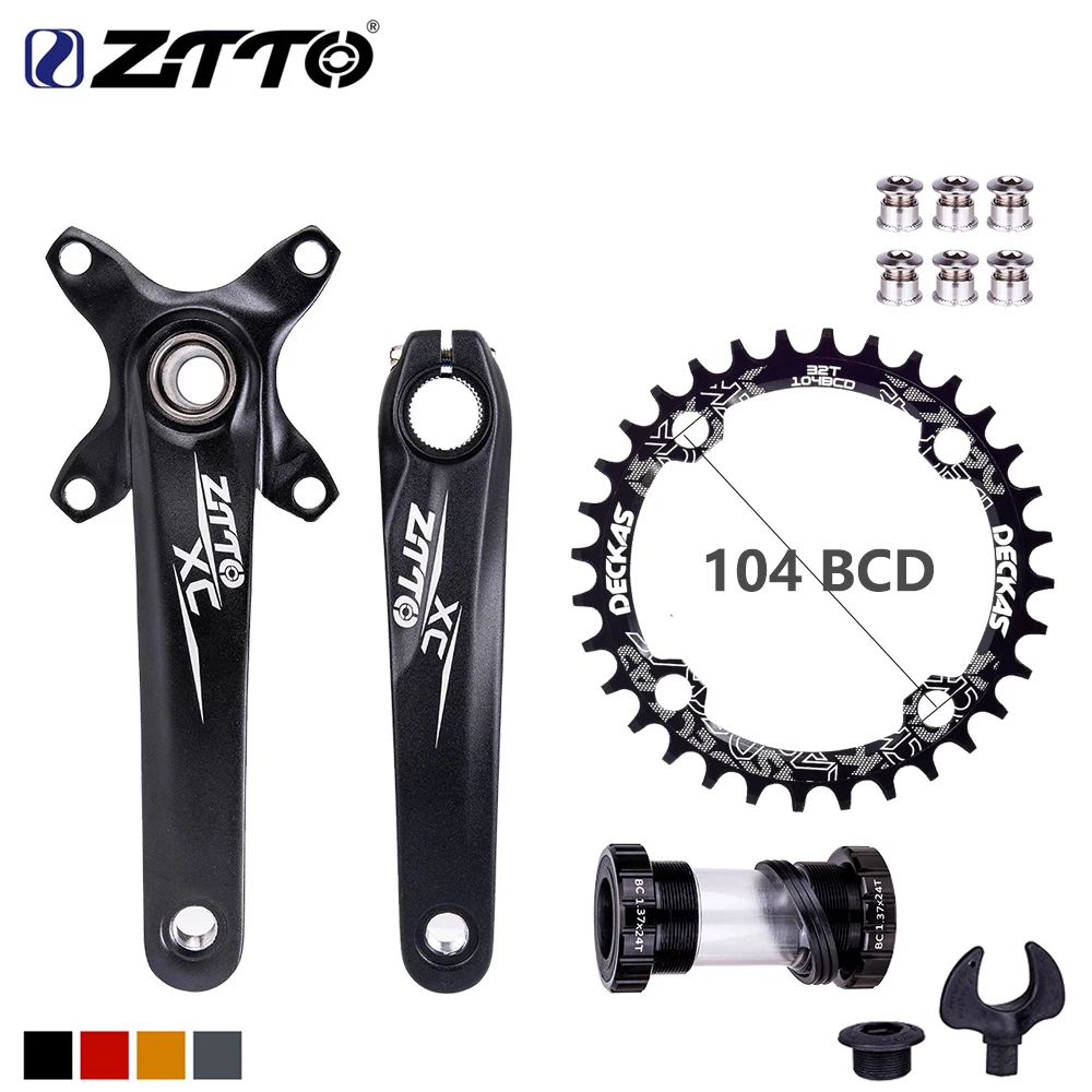 ZTTO MTB Bicycle 104 BCD Bicycle Crankset Mountain Bike Crank Arm Chain Wheel BSA Bottom Bracket Narrow Wide Chainring 1X System
ZTTO MTB Bicycle 104 BCD Bicycle Crankset Mountain Bike Crank Arm Chain Wheel BSA Bottom Bracket Narrow Wide Chainring 1X System