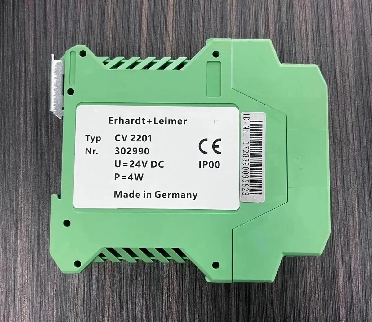 EL Erhardt+Leimer CV2201 Amplifier Tension Adjuster Transmitter 24VDC 4W Hot Sale Made in Germany for Electronic Components
EL Erhardt+Leimer CV2201 Amplifier Tension Adjuster Transmitter 24VDC 4W Hot Sale Made in Germany for Electronic Components