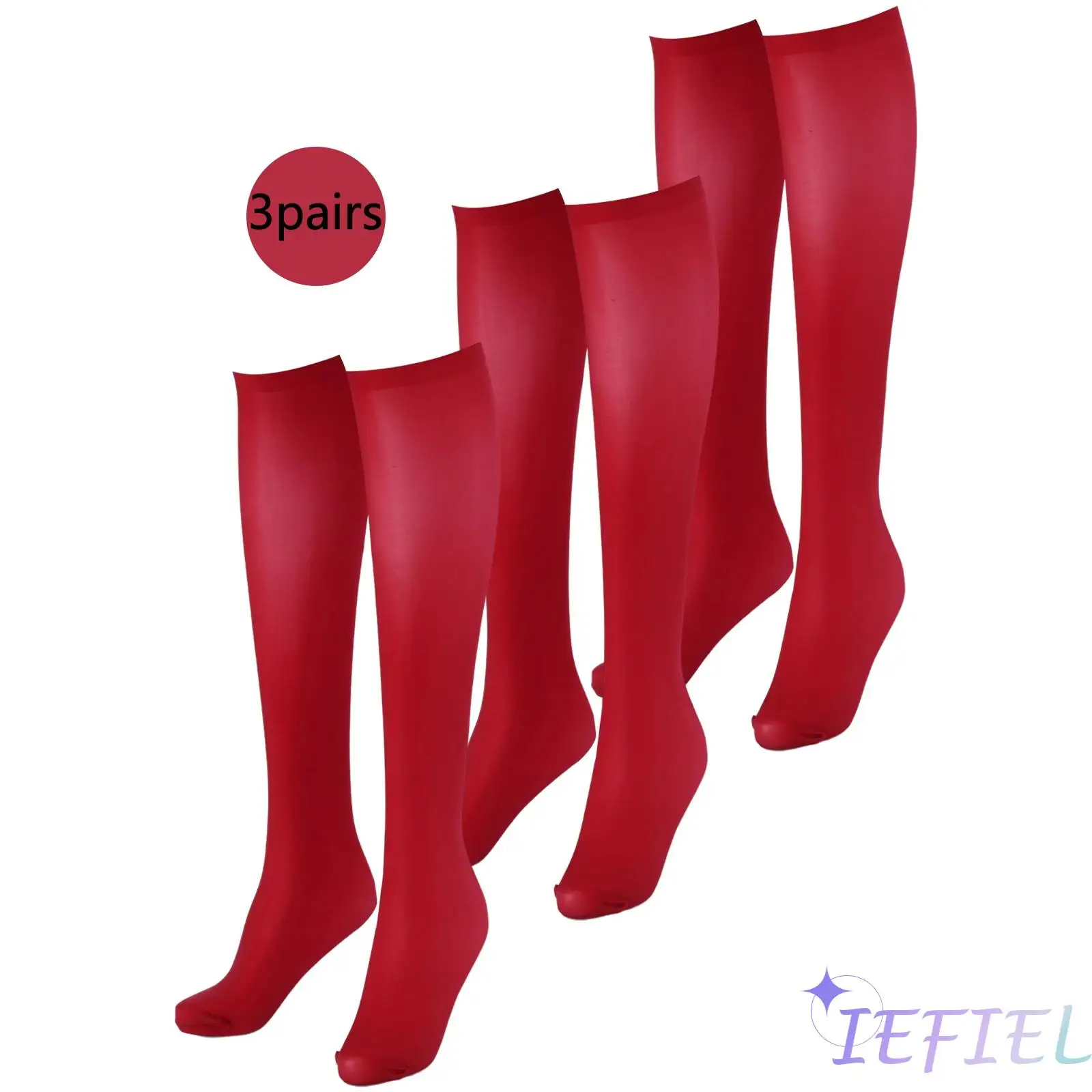 3Pcs Womens Oil Shiny Thigh High Stockings with Glossy Semi Sheer Finish Three Pairs Stretchy Tights for Bold Fashion Statements
3Pcs Womens Oil Shiny Thigh High Stockings with Glossy Semi Sheer Finish Three Pairs Stretchy Tights for Bold Fashion Statements