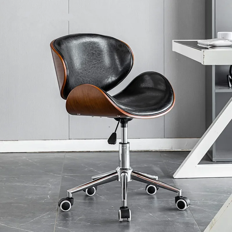 Computer Wheels Office Chair Wooden Ergonomic Simple Modern Home Office Chair Vanity Light Luxury Solid Muebles Office Furniture
Computer Wheels Office Chair Wooden Ergonomic Simple Modern Home Office Chair Vanity Light Luxury Solid Muebles Office Furniture