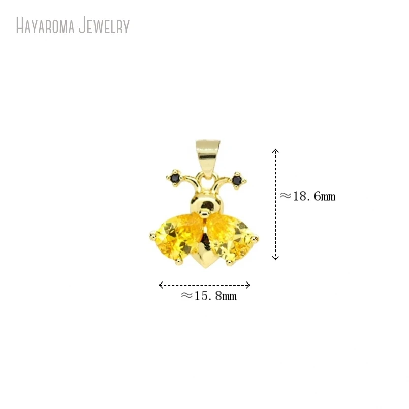 5Pcs Copper Invisible Setting Gold Color Jewelry Bee Pendant Metal Cubic Zirconia Wholesale Charms
5Pcs Copper Invisible Setting Gold Color Jewelry Bee Pendant Metal Cubic Zirconia Wholesale Charms