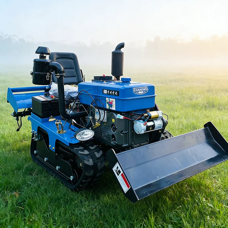 Customized Small Agricultural Diesel Micro Tiller, Full Terrain Crawler Rotary Tiller for Crawler Tractor Use
Customized Small Agricultural Diesel Micro Tiller, Full Terrain Crawler Rotary Tiller for Crawler Tractor Use