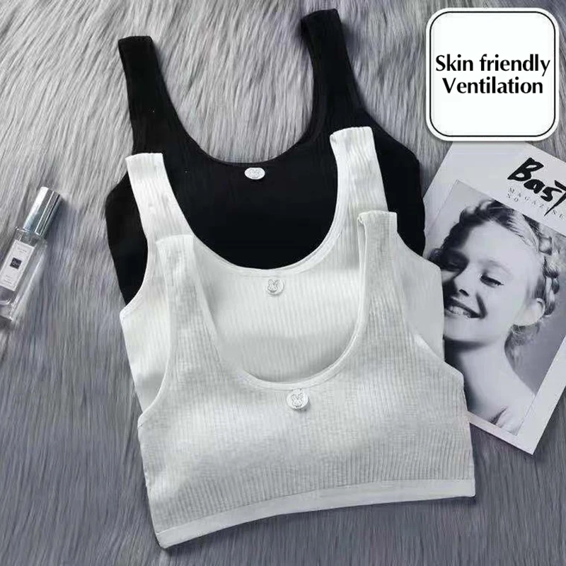 Girls Without Steel Ring Underwear With Chest Pad Anti-bump Tube Top Underwear Junior High School Students Breathable
Girls Without Steel Ring Underwear With Chest Pad Anti-bump Tube Top Underwear Junior High School Students Breathable