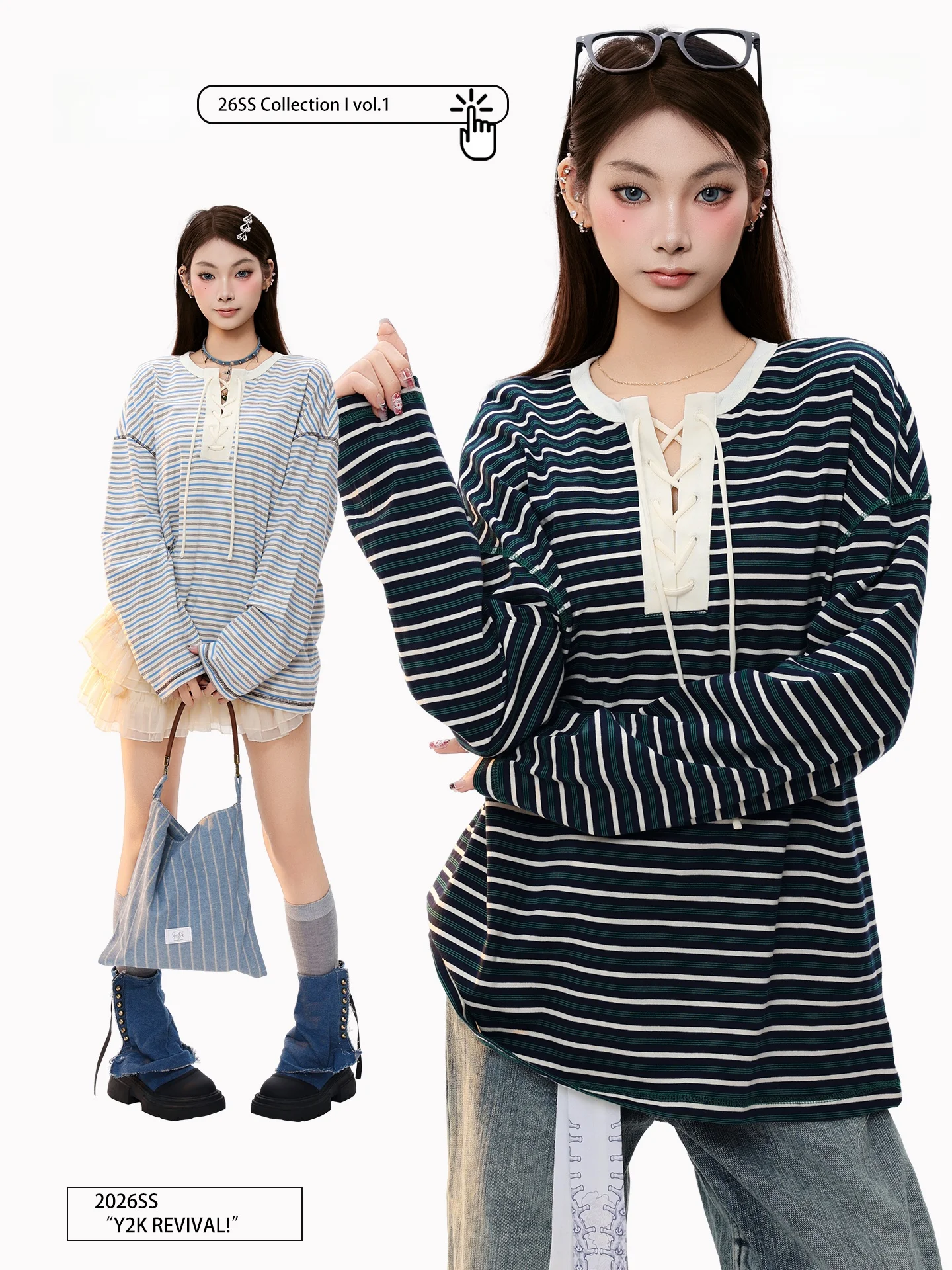 PBB American Retro College Sle Striped Long Sve T-irt Women's Commute Loose Spring 2026 Top Coat Casual Loose Fit
PBB American Retro College Sle Striped Long Sve T-irt Women's Commute Loose Spring 2026 Top Coat Casual Loose Fit