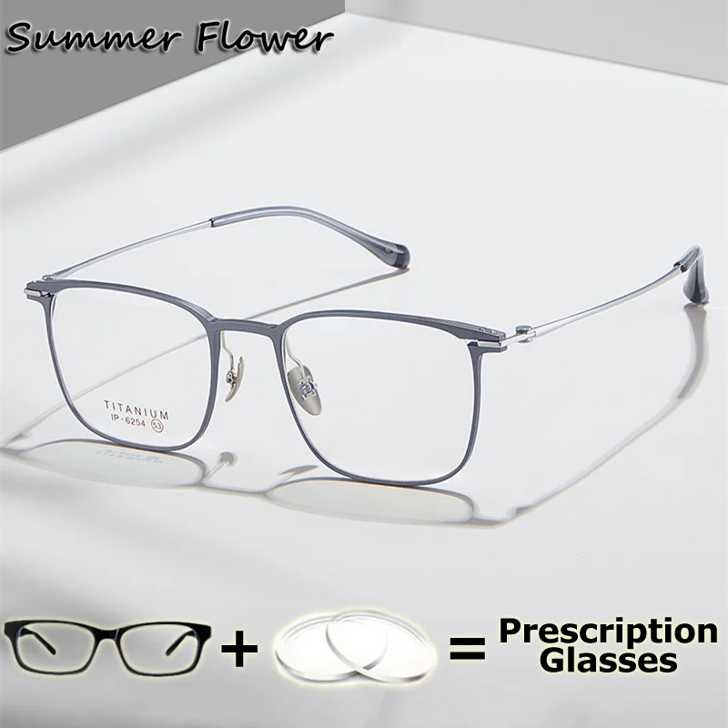 Prescription Glasses Student Myopia Photochromic Lenses Men's Medical Glasses Optical Lenses with Titanium Recipe Minus Glasses 
Prescription Glasses Student Myopia Photochromic Lenses Men's Medical Glasses Optical Lenses with Titanium Recipe Minus Glasses