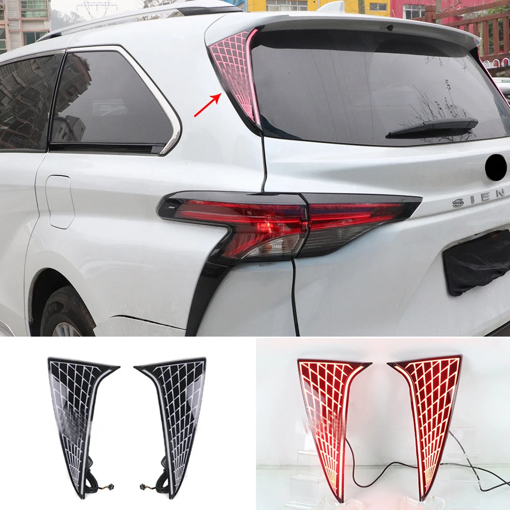 Автомобильные аксессуары, задний бампер для Toyota Sienna, задний фонарь, отражатель, модель 2021 ~ 2024y, противотуманная фара Sienna
Автомобильные аксессуары, задний бампер для Toyota Sienna, задний фонарь, отражатель, модель 2021 ~ 2024y, противотуманная фара Sienna