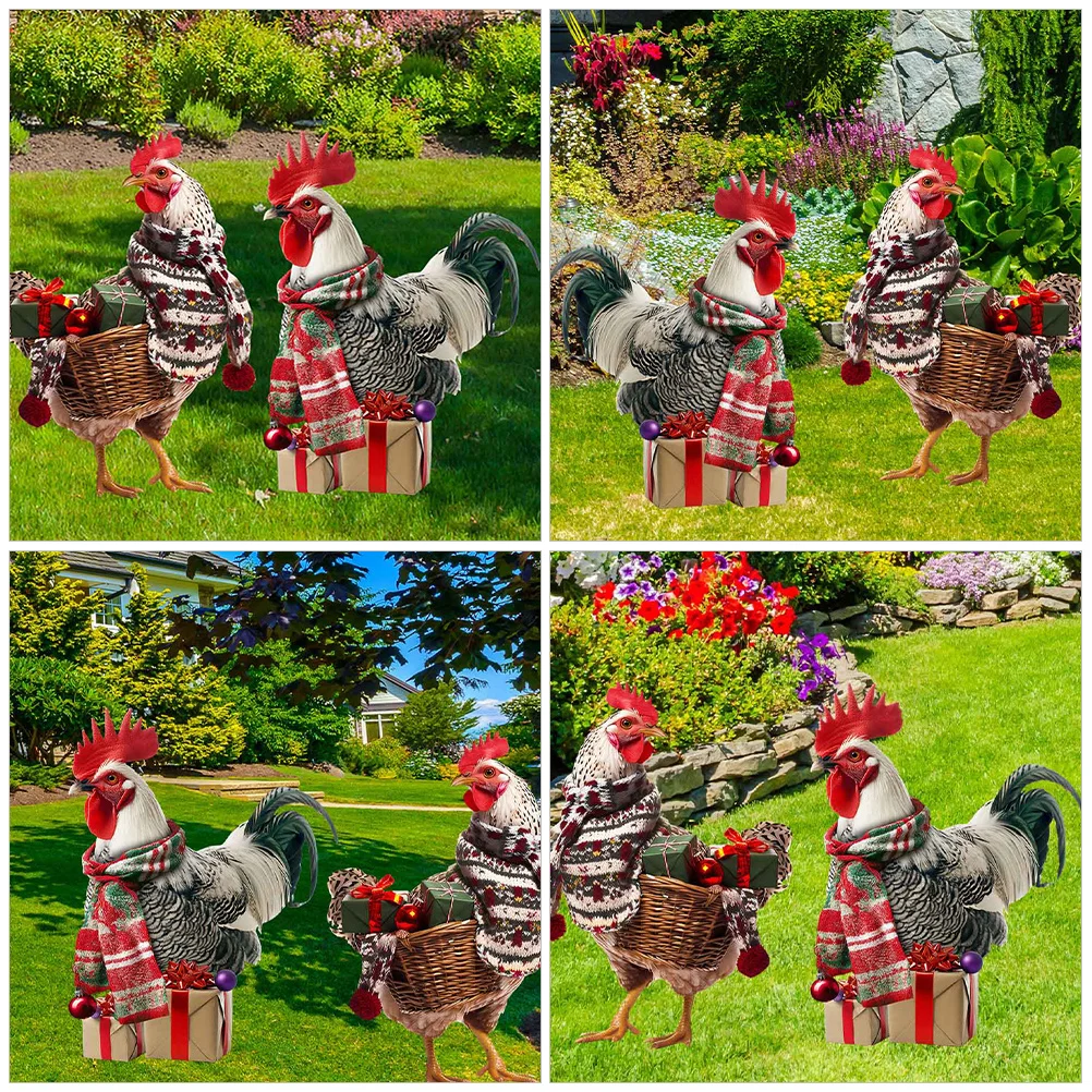 2Pcs Garden Rooster Stake Iron Yard Sign Liven Up Outdoor Decorations Long Lasting Metal Rooster Yard Decor Garden Ornament
2Pcs Garden Rooster Stake Iron Yard Sign Liven Up Outdoor Decorations Long Lasting Metal Rooster Yard Decor Garden Ornament