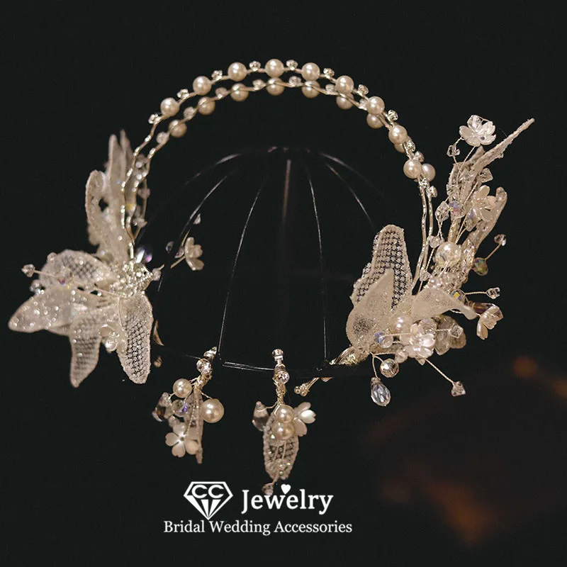 CC Romantic Hairbands Wedding Accessories Women Hairwear Bridal Headdress Engagement Hair Ornaments 100% Handmade Headband AN336
CC Romantic Hairbands Wedding Accessories Women Hairwear Bridal Headdress Engagement Hair Ornaments 100% Handmade Headband AN336