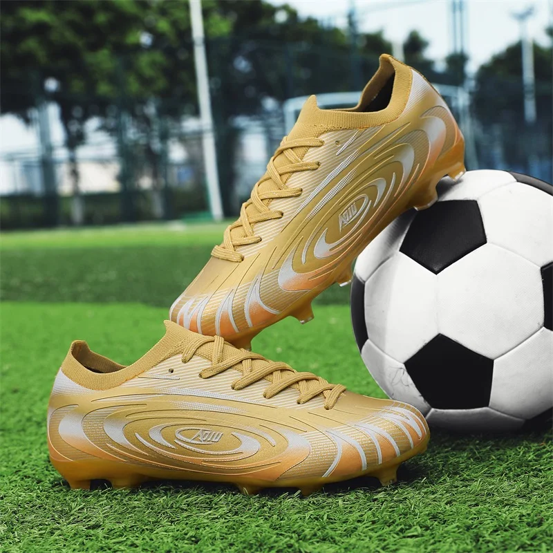 A pair of youth four-season leather soccer shoes with long studs, wear-resistant soccer shoes, sizes 35-45,DZ-D25068
A pair of youth four-season leather soccer shoes with long studs, wear-resistant soccer shoes, sizes 35-45,DZ-D25068
