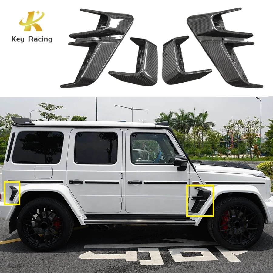W463 W464 Вентиляционные отверстия на крыло, сухая крышка из углеродного волокна для Mercedes Benz G-Class W463 W464 G63 AMG G65 2019-2021
W463 W464 Вентиляционные отверстия на крыло, сухая крышка из углеродного волокна для Mercedes Benz G-Class W463 W464 G63 AMG G65 2019-2021