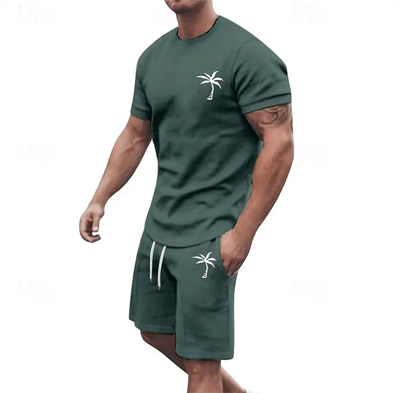 Coconut Tree Solid Color 3D Print Tracksuit Men's Beach Suits O-Neck Short Sleeve T-Shirt Shorts Sets Sportswear Men Clothing
Coconut Tree Solid Color 3D Print Tracksuit Men's Beach Suits O-Neck Short Sleeve T-Shirt Shorts Sets Sportswear Men Clothing