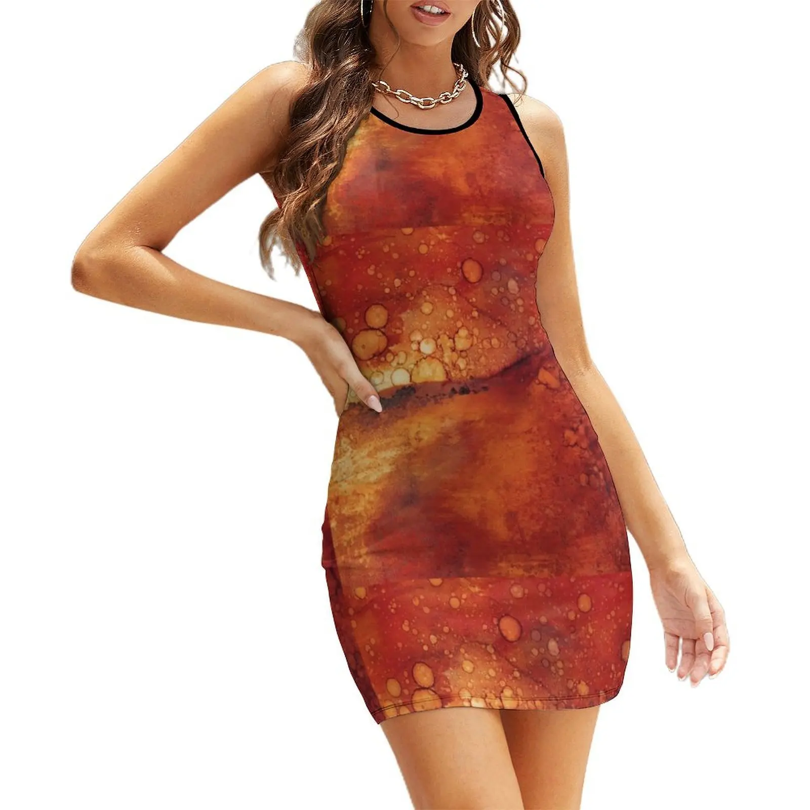 Fever Sleeveless Sundress evening dress women Woman clothes luxury woman party dress women's clothing trend 2025
Fever Sleeveless Sundress evening dress women Woman clothes luxury woman party dress women's clothing trend 2025