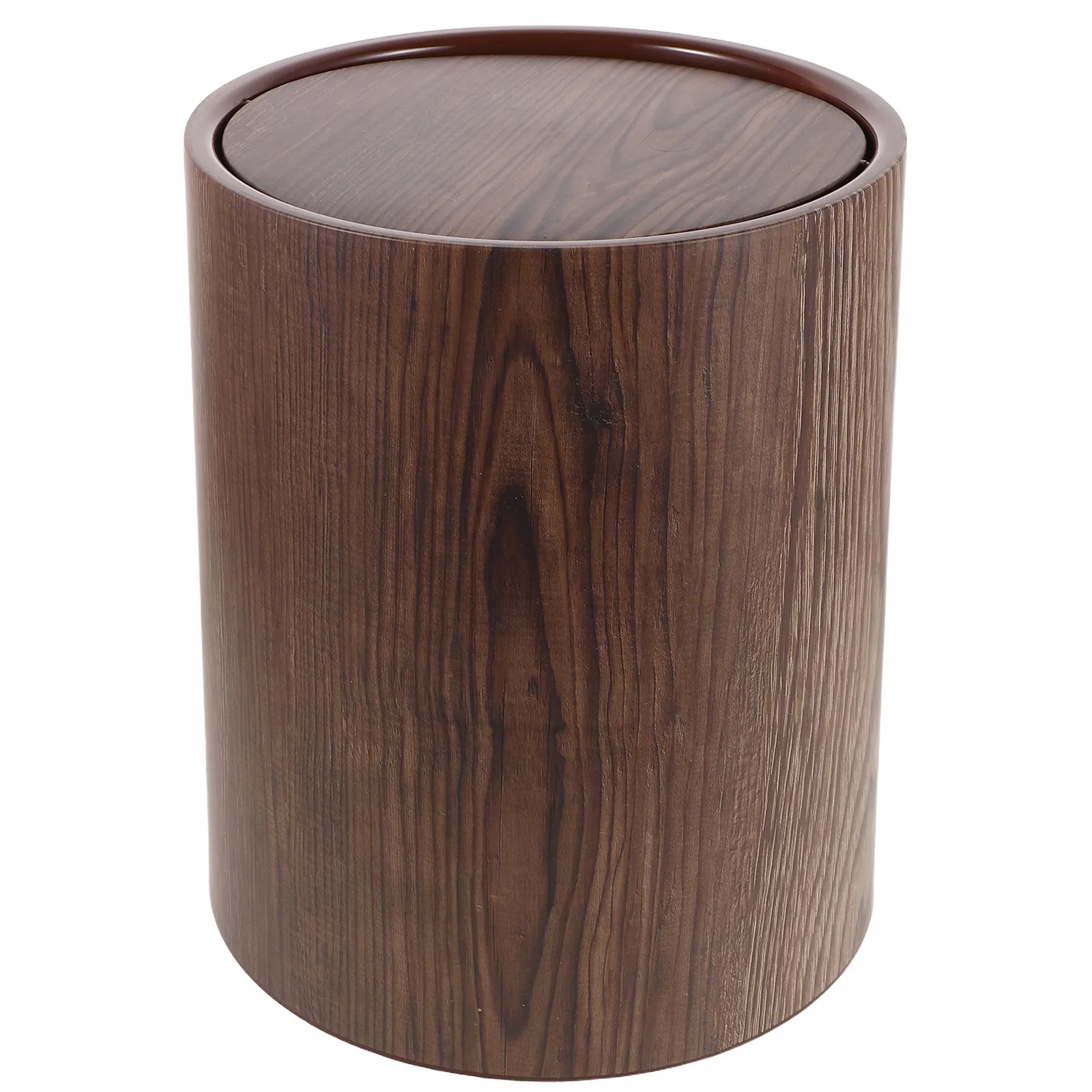 Vintage Wood Grain Large Capacity Trash Can Decorative Waste Basket for Kitchen Office Bathroom Washroom Garbage Bin
Vintage Wood Grain Large Capacity Trash Can Decorative Waste Basket for Kitchen Office Bathroom Washroom Garbage Bin