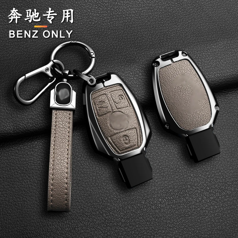 Zinc alloy leather car key protection case for Mercedes Benz A B C E Class GLS GLA GLK GLC CLS CLA AMG W204 W205 W212 W463 W176
Zinc alloy leather car key protection case for Mercedes Benz A B C E Class GLS GLA GLK GLC CLS CLA AMG W204 W205 W212 W463 W176