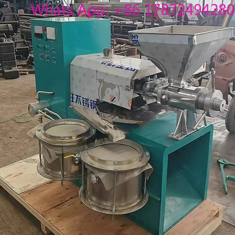Fully Automatic Oil Press Machine High Oil Yield Equipped with Filter Adjustable Speed and Temperature
Fully Automatic Oil Press Machine High Oil Yield Equipped with Filter Adjustable Speed and Temperature